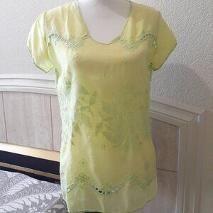 Johnny Was Lace  Top